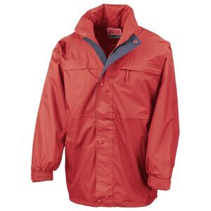 Result Mens Midweight Multi-Functional Waterproof Jacket / Red/Navy